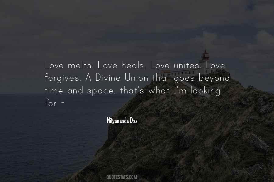 Space And Time Love Quotes #1401767