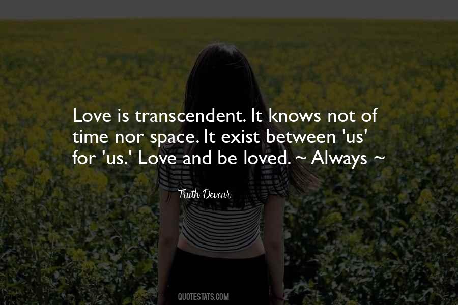 Space And Time Love Quotes #1536201