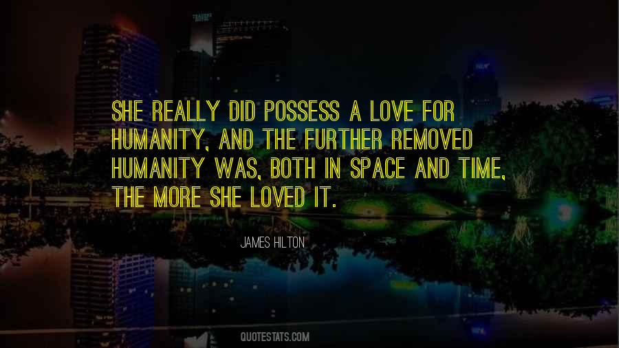 Space And Time Love Quotes #1569966