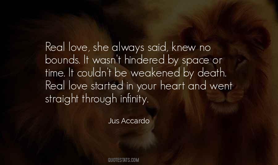 Space And Time Love Quotes #324699