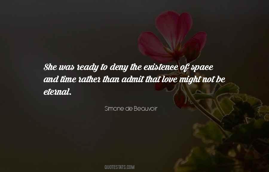 Space And Time Love Quotes #841037