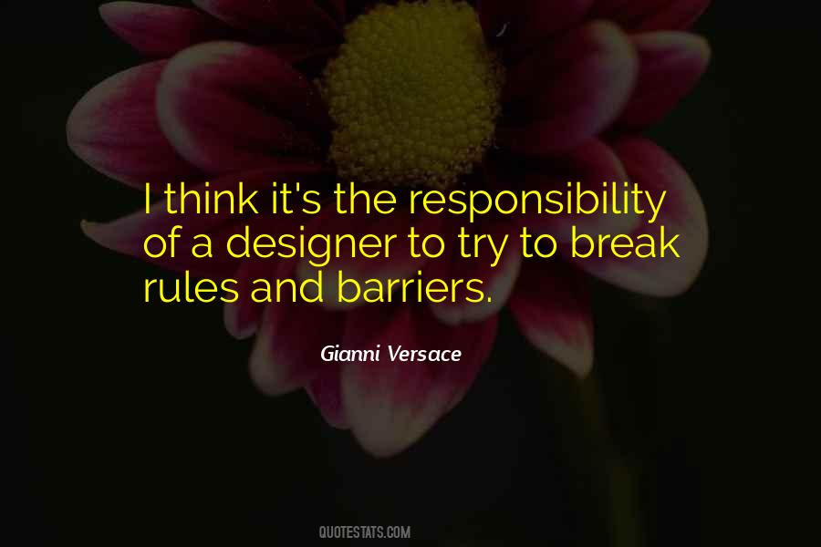 Quotes About Gianni Versace #1190580