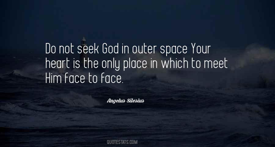 Space In Heart Quotes #337396