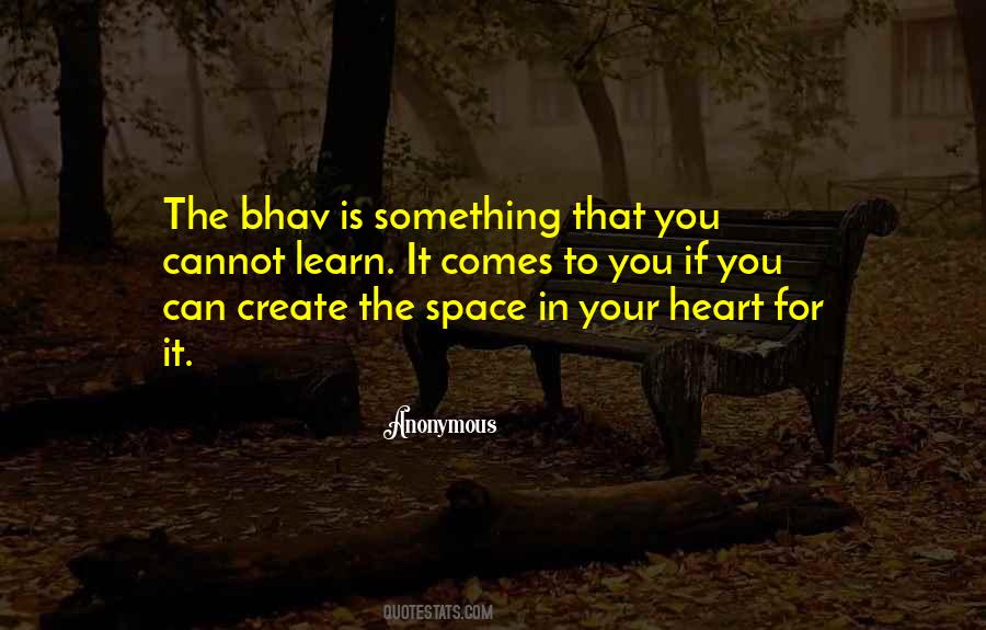 Space In Heart Quotes #661001