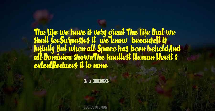Space In Heart Quotes #721209