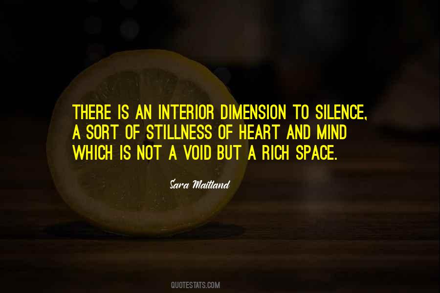 Space In Heart Quotes #887191
