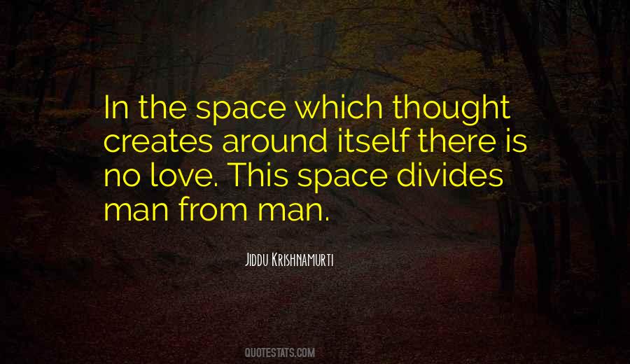Space In Love Quotes #241475