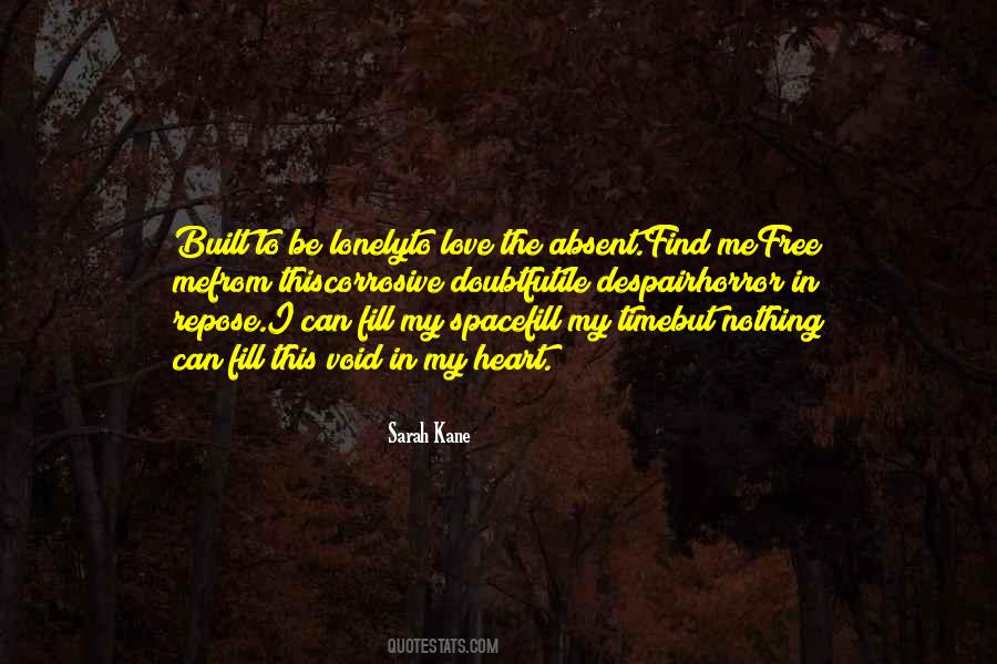 Space In My Heart Quotes #999864