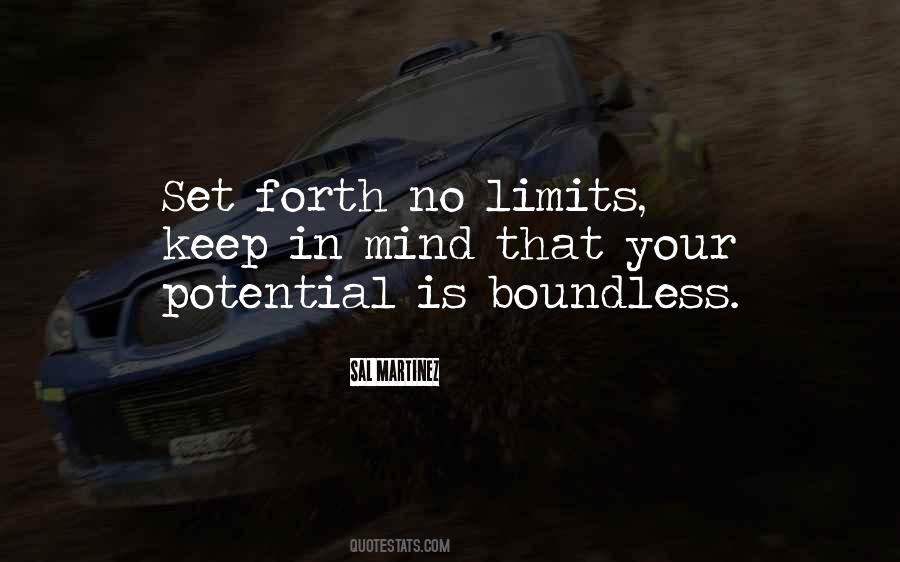 Quotes About Boundless #1175301