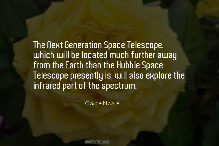 Space Telescope Quotes #196861
