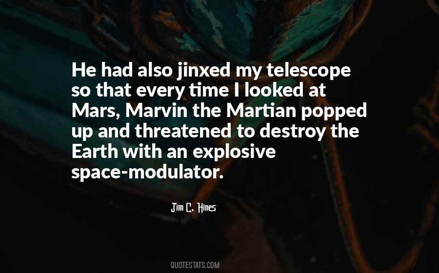 Space Telescope Quotes #416597