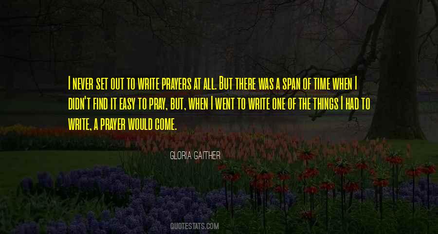 Span Of Time Quotes #948331