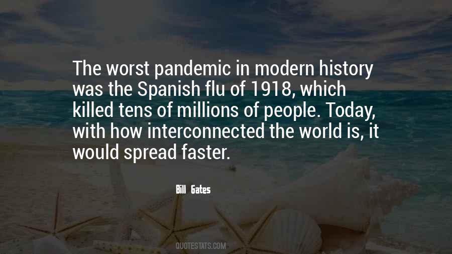 Spanish Flu Quotes #659937