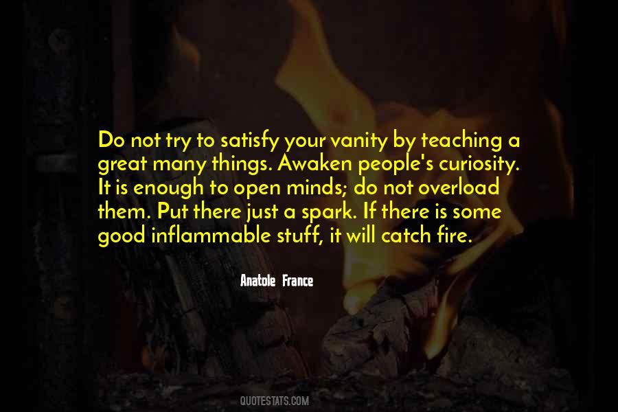 Spark A Fire Quotes #1747881