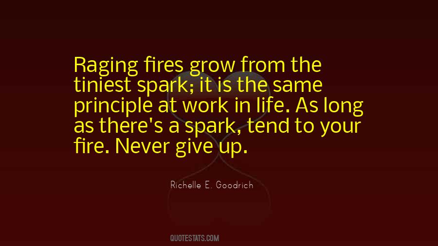 Spark A Fire Quotes #640083