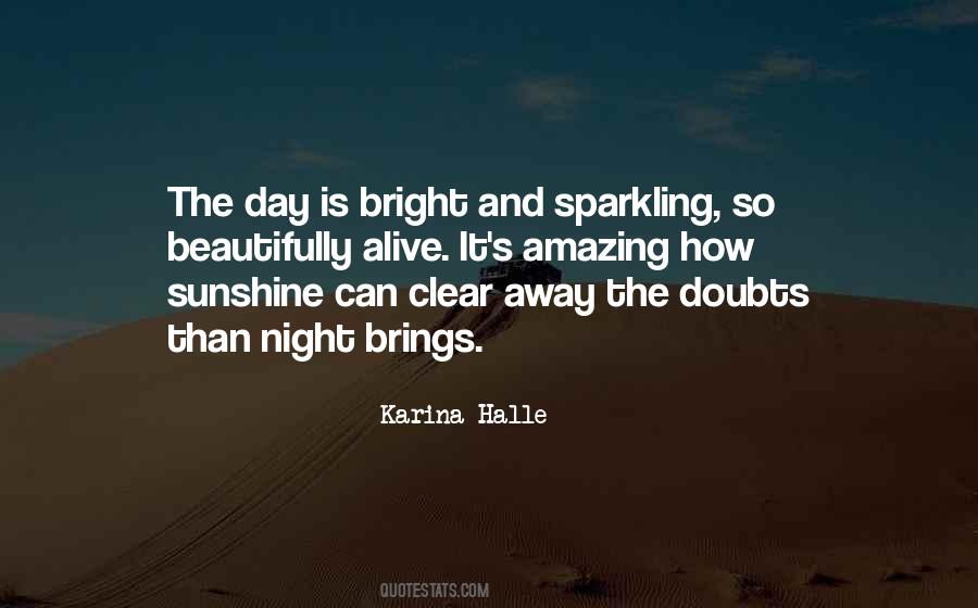 Sparkling Night Quotes #1281360