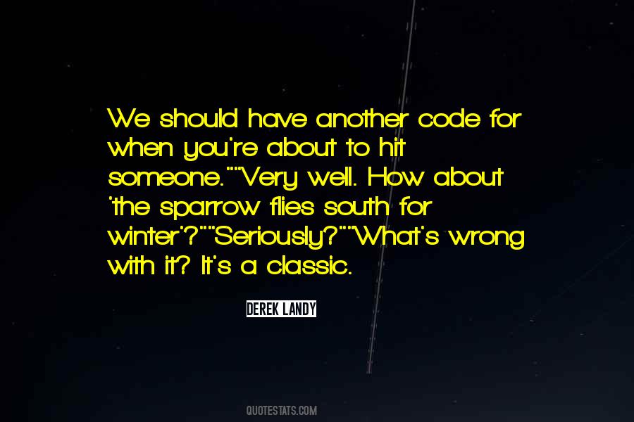 Sparrow Quotes #89403
