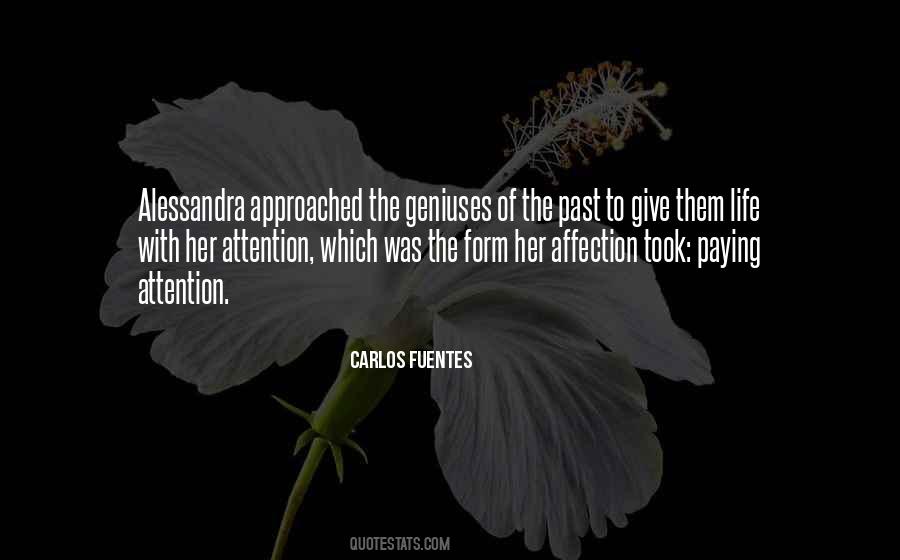 Quotes About Affection And Attention #1470561