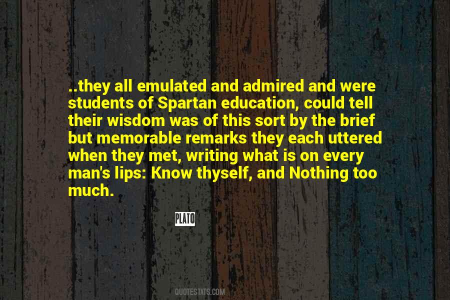 Spartan Quotes #509400