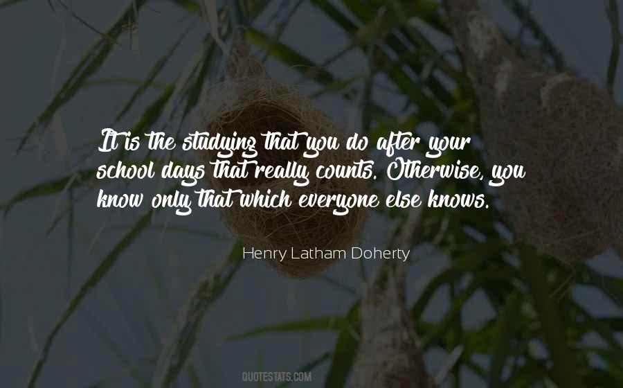 Quotes About Studying And Learning #1118159