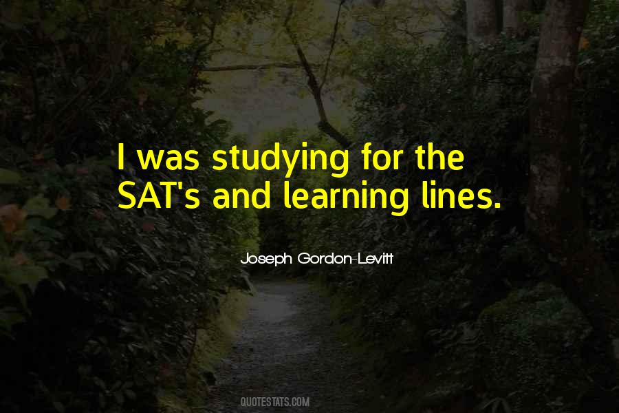 Quotes About Studying And Learning #1151834