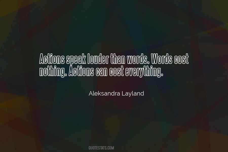 Speak Louder Quotes #1054231