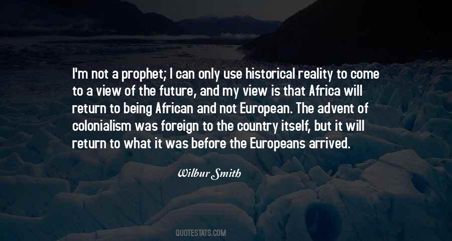 Quotes About Being African #1058111