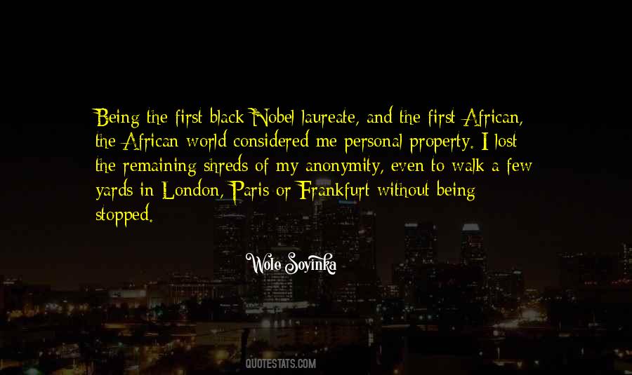 Quotes About Being African #1640668