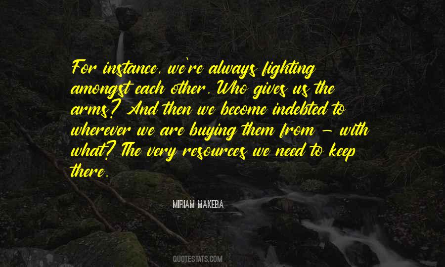 Quotes About Always Fighting #42459