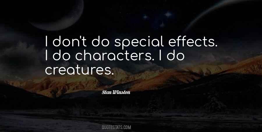 Special Effects Quotes #1063520