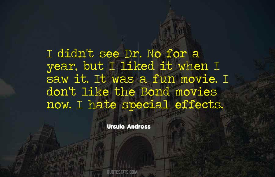 Special Effects Quotes #556635