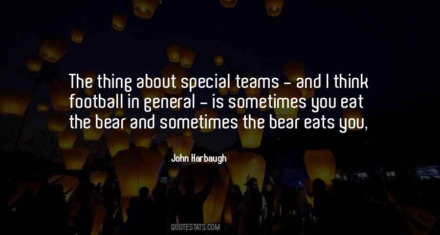 Special Teams Quotes #328849