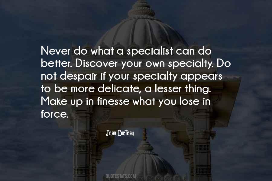 Specialist Quotes #486055