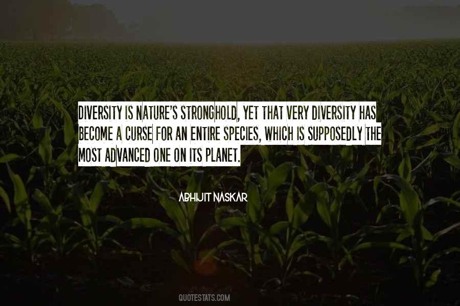 Species Diversity Quotes #676674