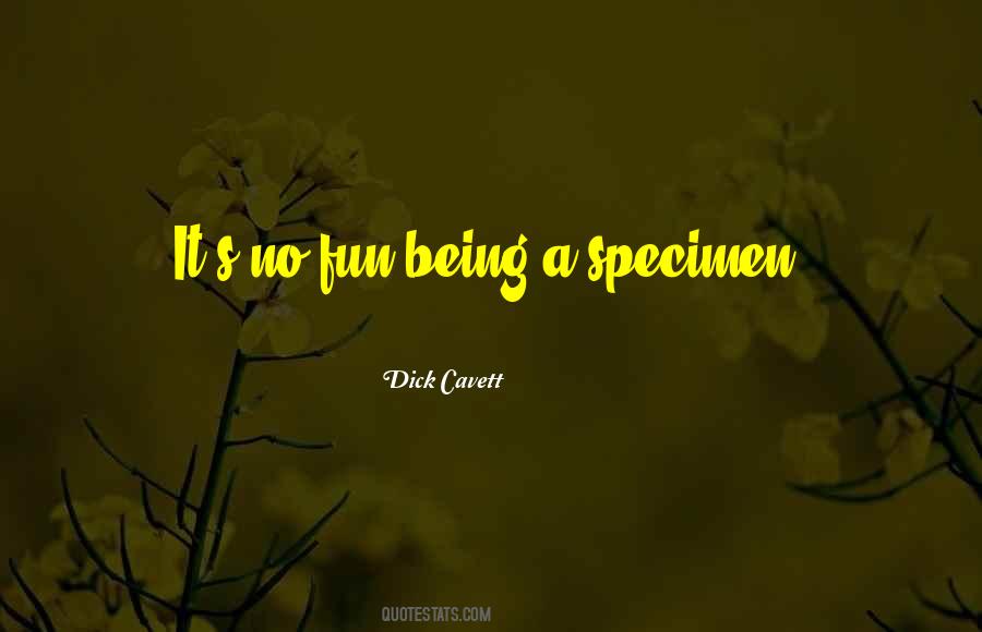 Specimen Quotes #1070389