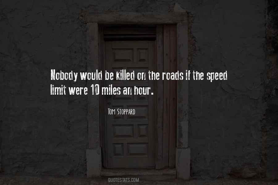 Speed Limit Quotes #1397065
