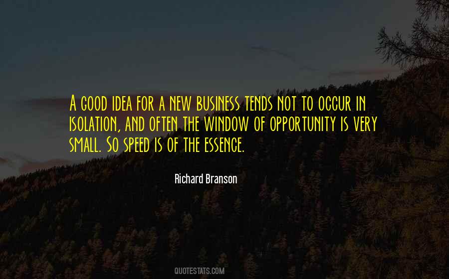 Speed Of Business Quotes #1058894