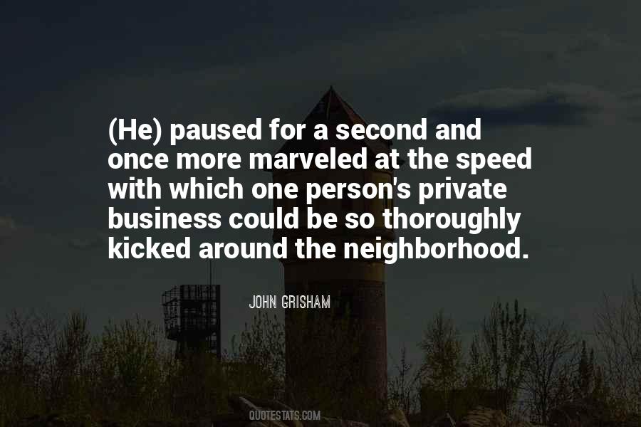 Speed Of Business Quotes #326541