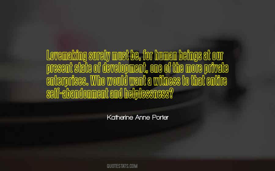 Quotes About Katherine Anne Porter #341094