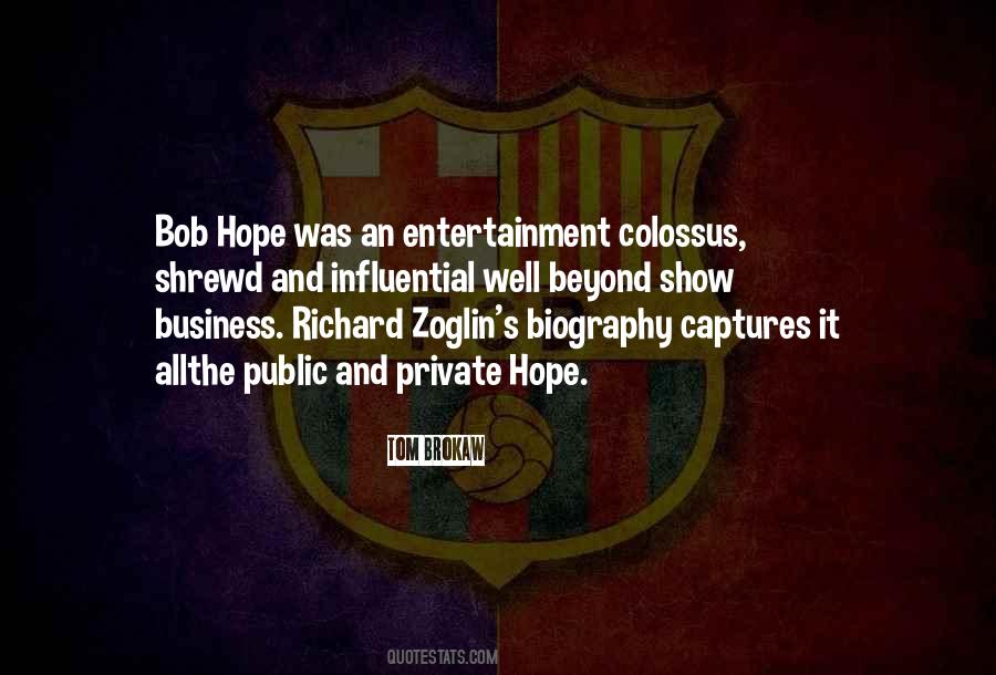 Quotes About Bob Hope #1022719