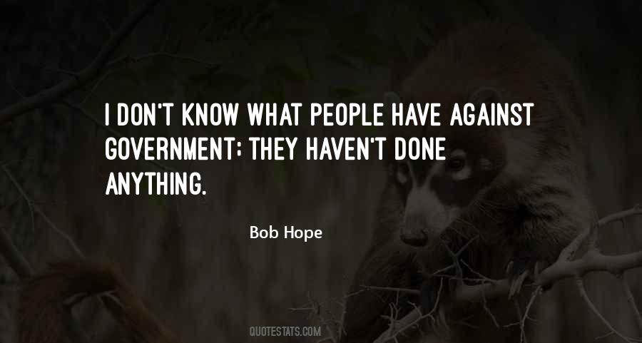 Quotes About Bob Hope #193479