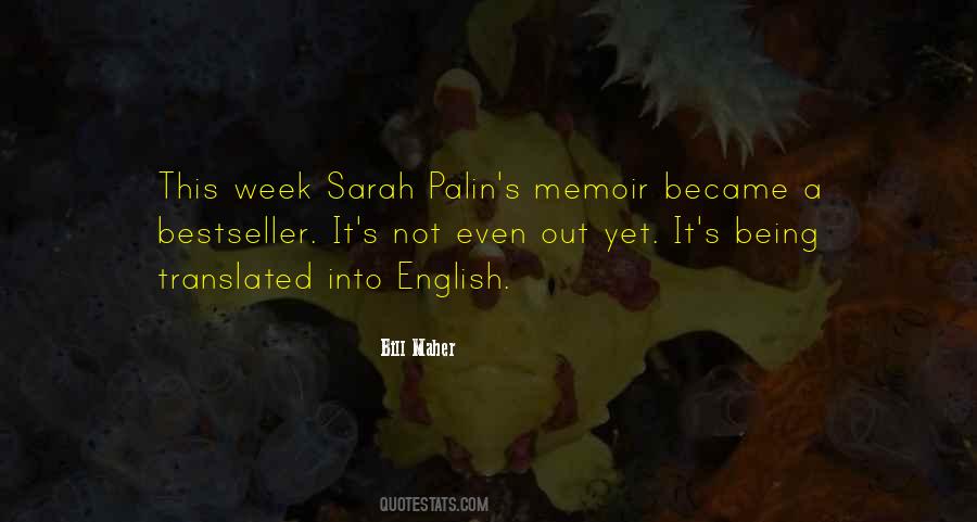 Quotes About Sarah Palin #1449622