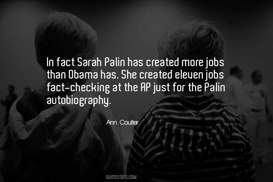 Quotes About Sarah Palin #288465