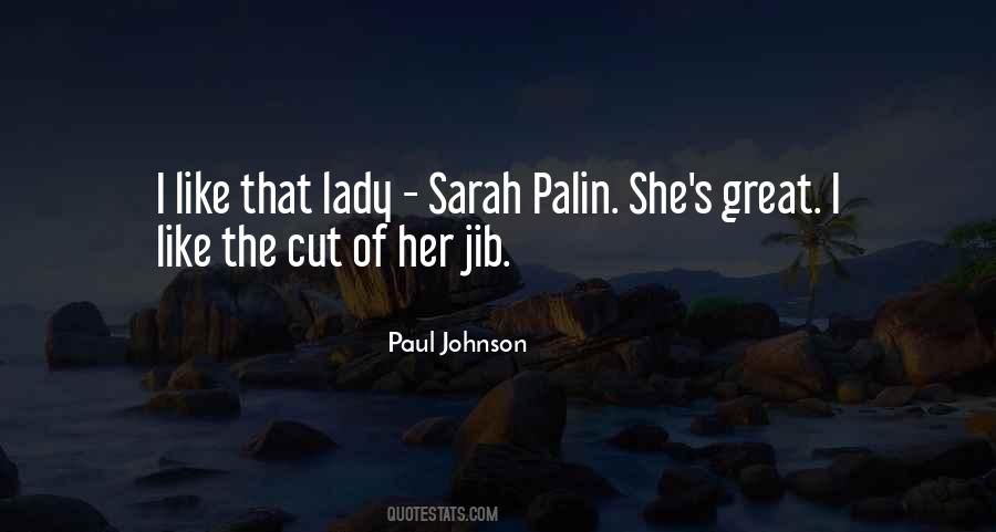 Quotes About Sarah Palin #407947