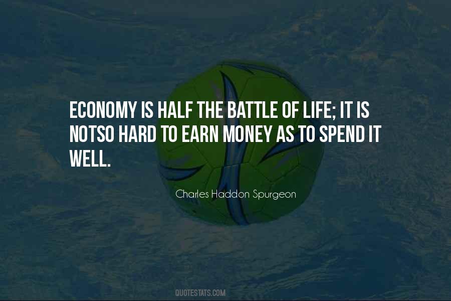 Spend Less Than You Earn Quotes #81383