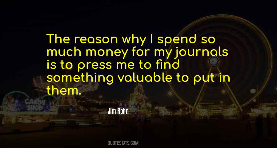 Spend The Money Quotes #138786