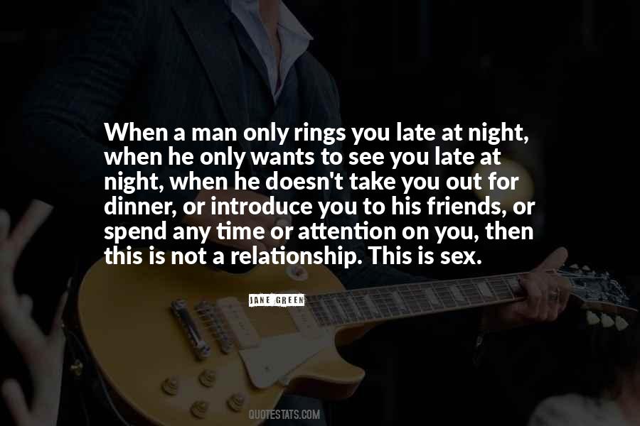 Spend The Night With Me Quotes #539209