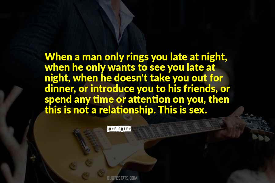 Spend The Night With You Quotes #539209