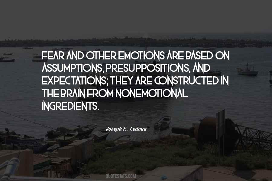 Quotes About Assumptions And Expectations #223408