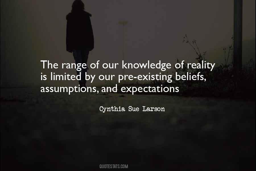 Quotes About Assumptions And Expectations #740486